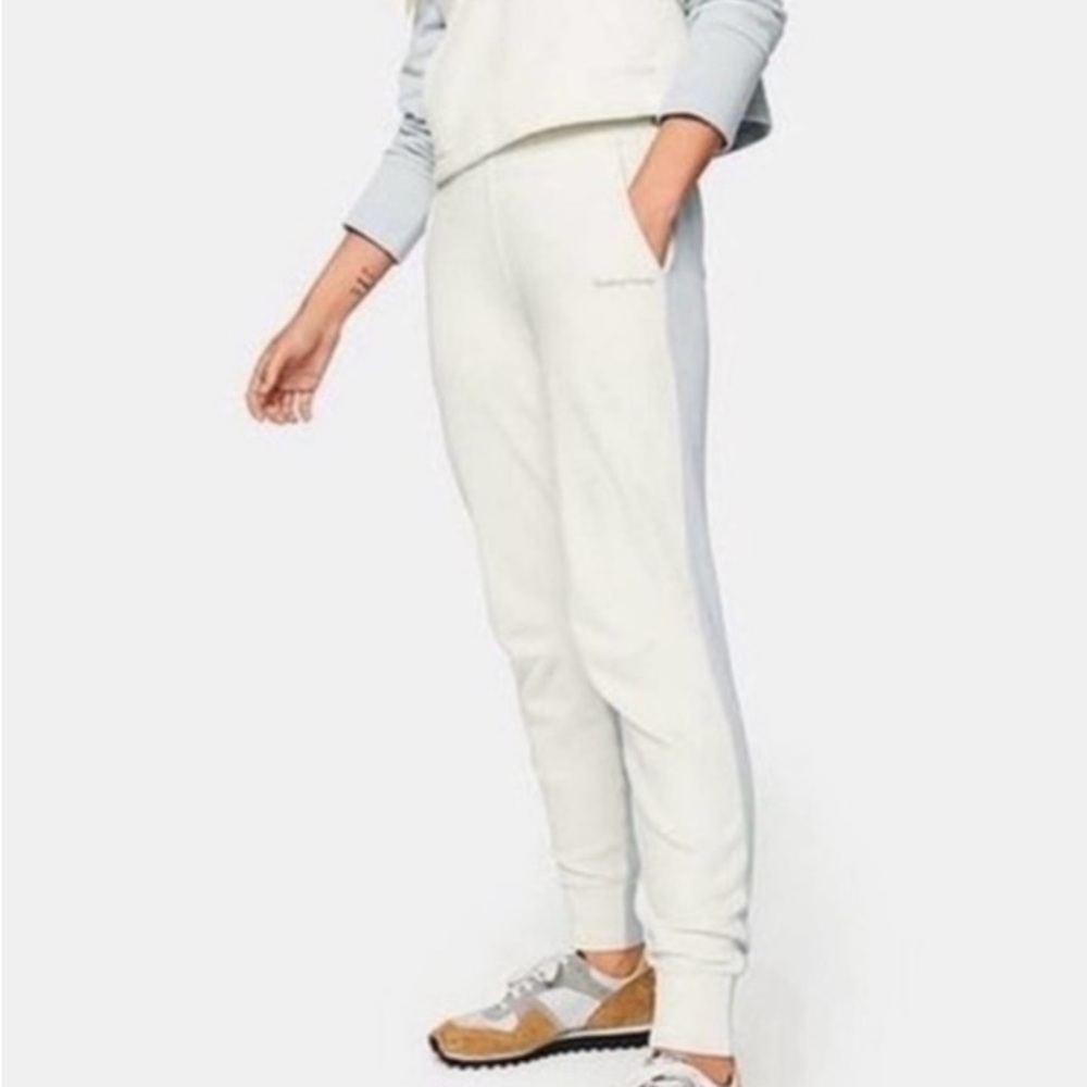 Outdoor Voices All Day Sweatpants Cloud Blue Two-Tone Joggers Women Activewear